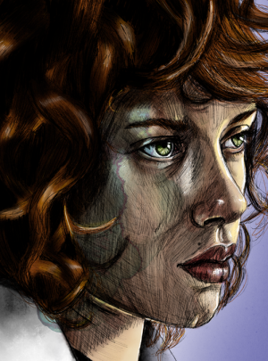 empty Kim Bax painting