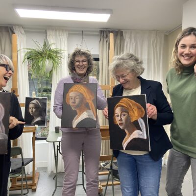 kim bax workshop portret schilderen son en breugel