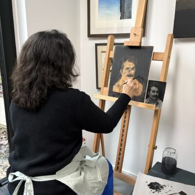 portret schilderen workshop kim bax