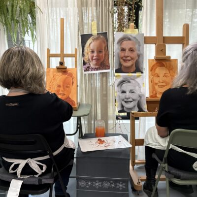 kim bax workshop portret schilderen eindhoven