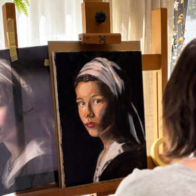 Workshop portret schilderen kim bax