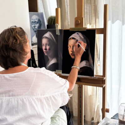 workshop portret schilderen eindhoven sonenbreugel deelnemers