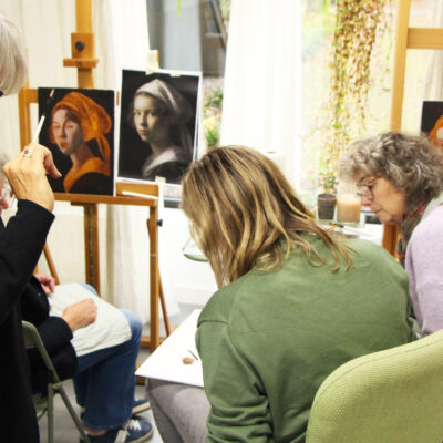 kim bax workshop portret schilderen son en breugel